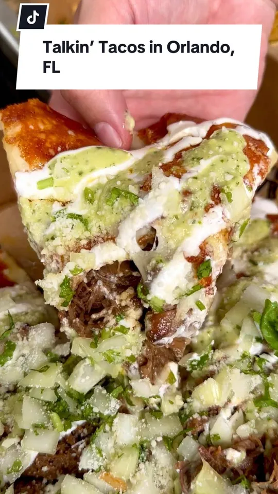 Pizza at Talkin Tacos, Orlando