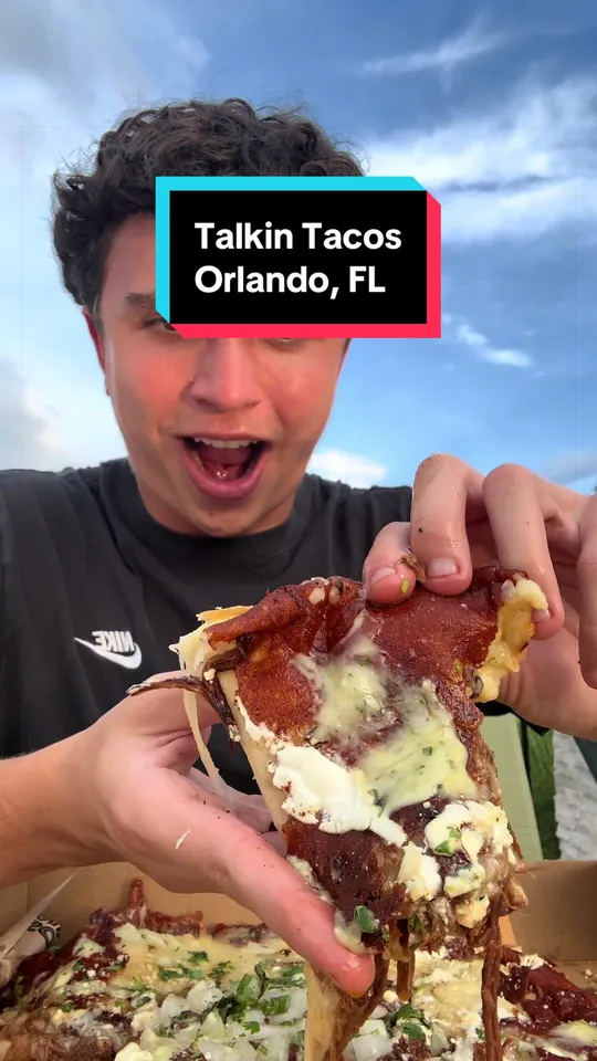 Pizza at Talkin Tacos, Orlando