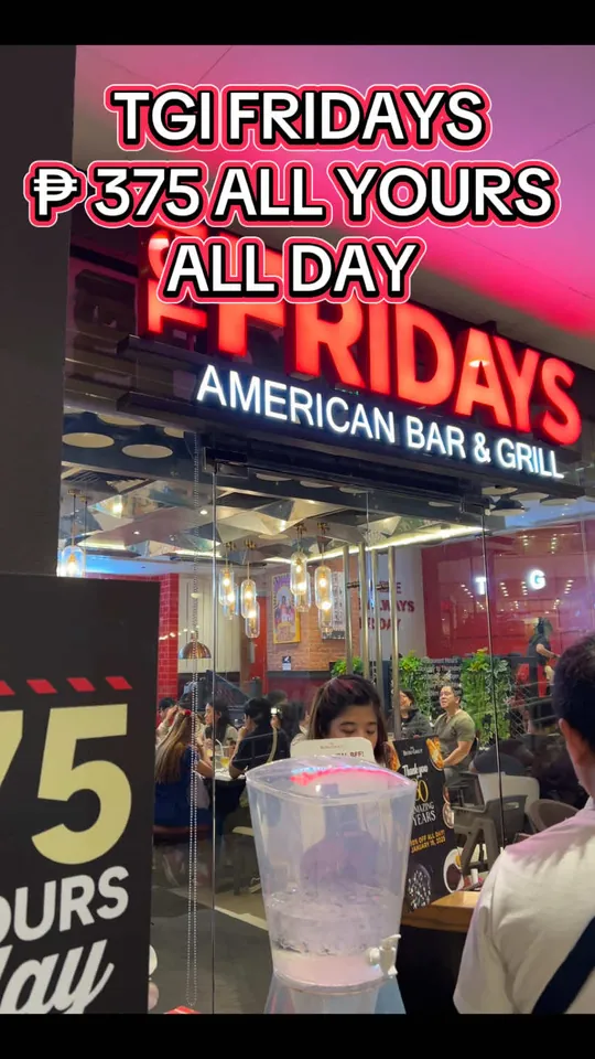 Video at TGI Fridays, Orlando