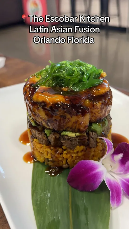 Sushi at The Escobar Kitchen Latin Asian Fusion, Orlando