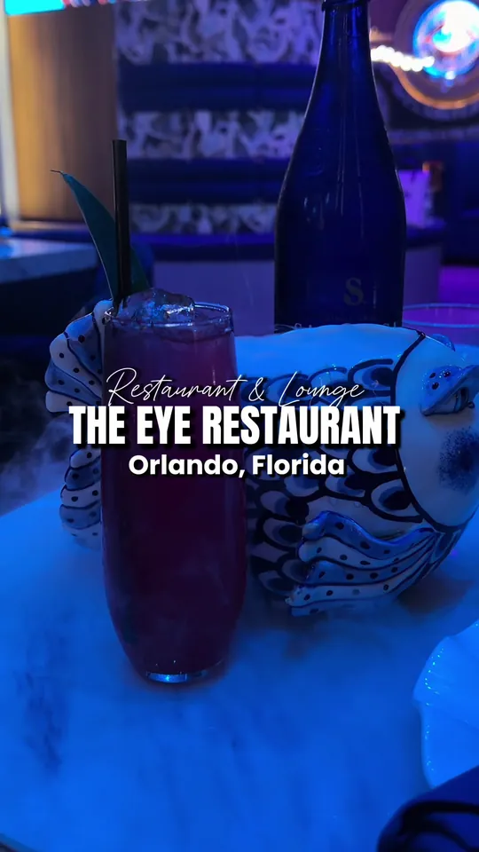 Cocktails at The Eye Restaurant Lounge, Orlando