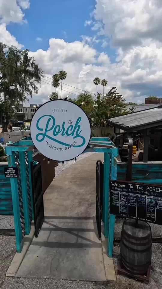 Video at The Porch Winter Park, Orlando