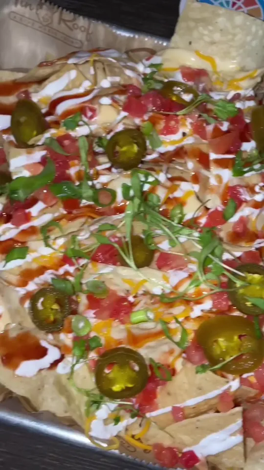 Nachos at Tin Roof, Orlando
