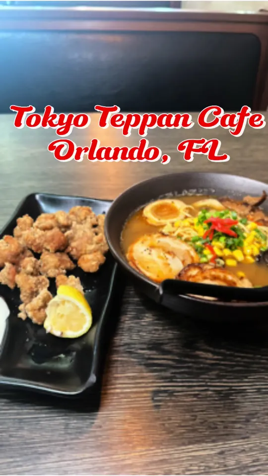 Chicken at Tokyo Teppan Cafe, Orlando