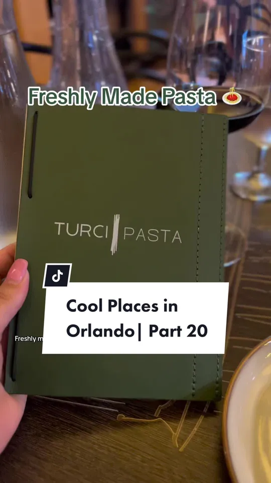 Pasta at Turci Pasta, Orlando