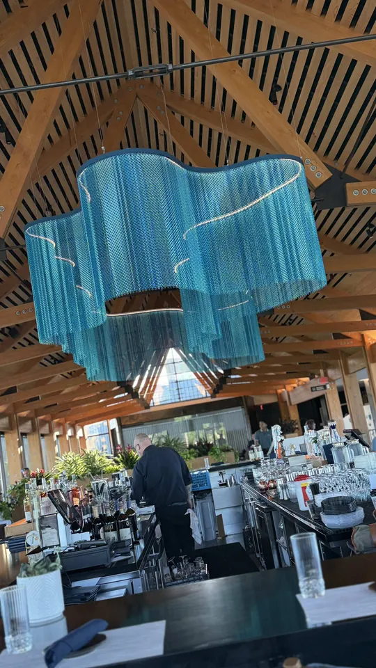 Crab cakes at Twin View Restaurant at Evermore Resort, Orlando