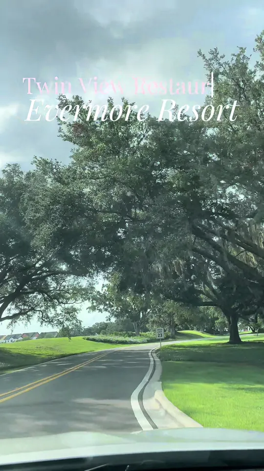 Video at Twin View Restaurant at Evermore Resort, Orlando