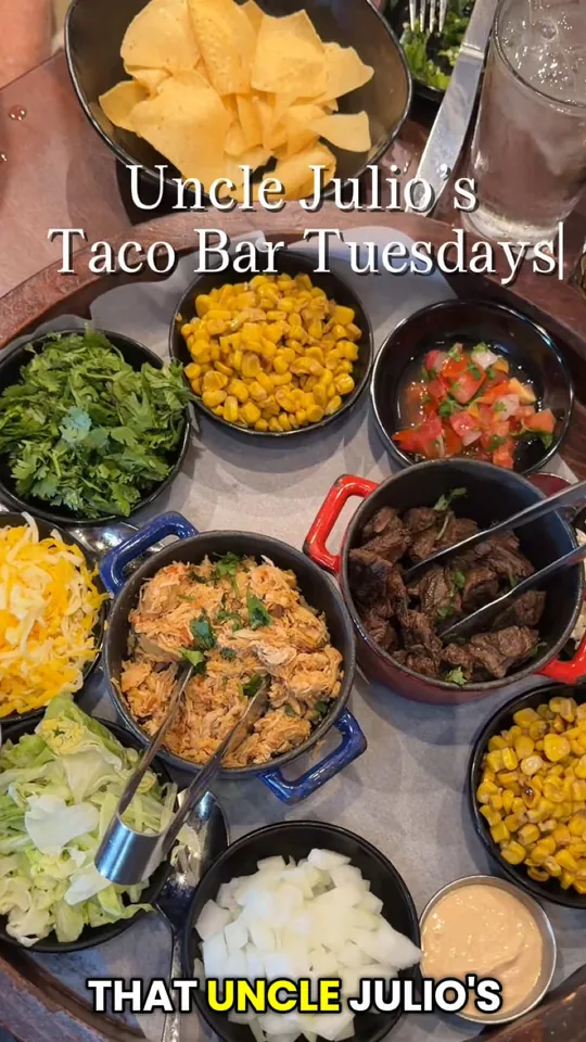 Tacos at Uncle Julio's Orlando, Orlando