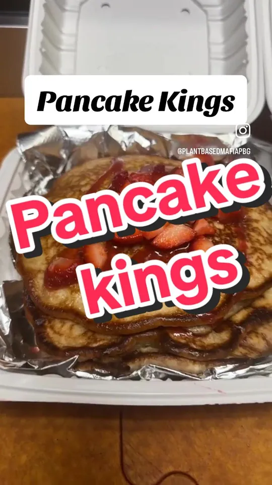 Pancakes at Plant Based Mafia - Italian Kitchen PBG, Palm Beach Gardens