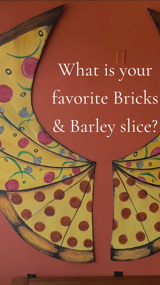 Pizza at Bricks & Barley Pizza, Panama City Beach – $5.50 on the menu