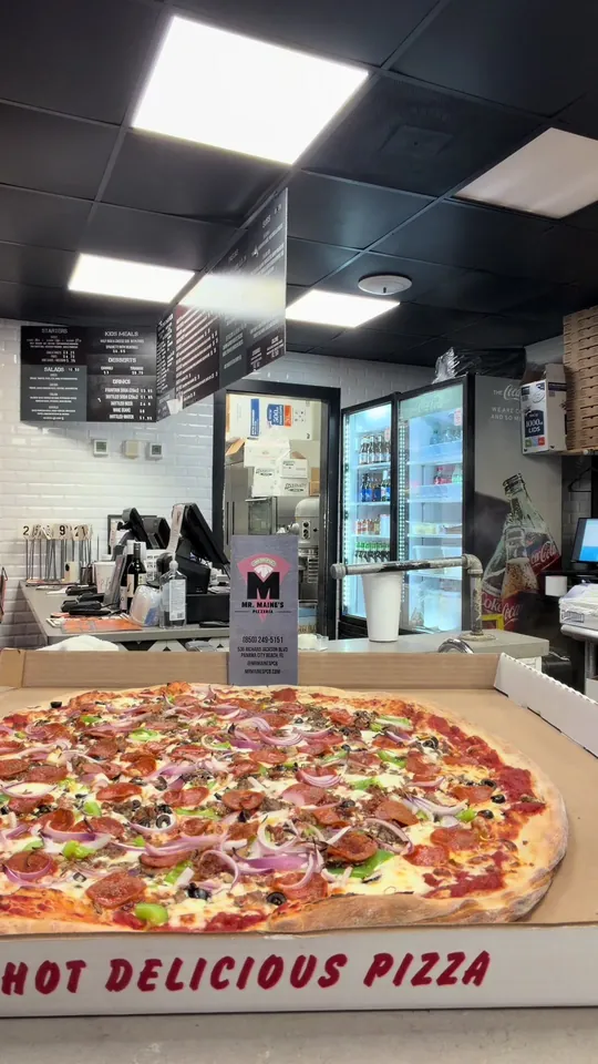 Pizza at Panama Pizzeria, Panama City Beach