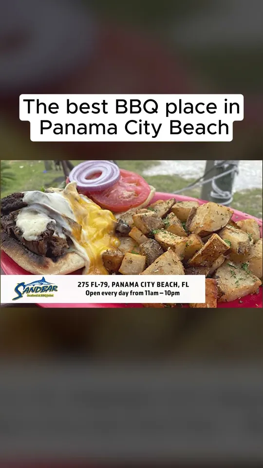 Seafood at Sandbar Seafood & BBQ Joint, Panama City Beach – $10 on the menu