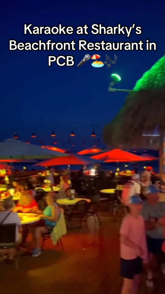 Video at Sharky's Beachfront Restaurant, Panama City Beach