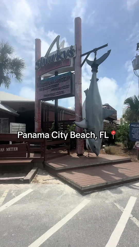 Seafood at Sharky's Beachfront Restaurant, Panama City Beach – $36 on the menu