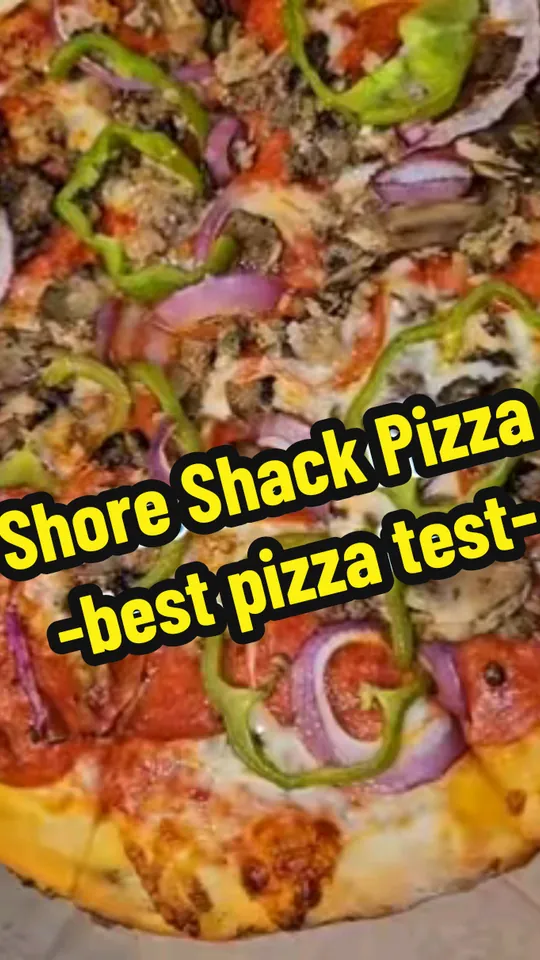 Pizza at Shore Shack Pizza, Panama City Beach – $15.99 on the menu