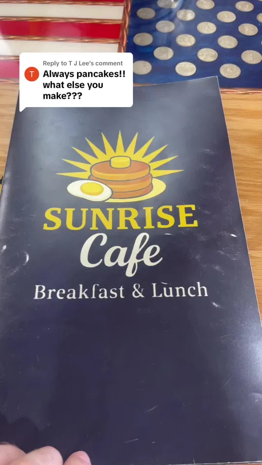 Breakfast at Sunrise Cafe & Bakery, Panama City Beach – $4 on the menu