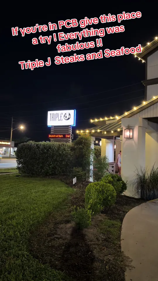 Seafood at Triple J Steakhouse, Panama City Beach