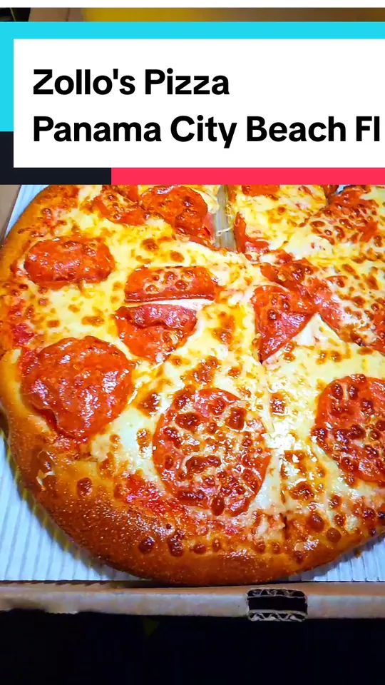 Pizza at Zollo's Pizza, Panama City Beach – $18.99 on the menu