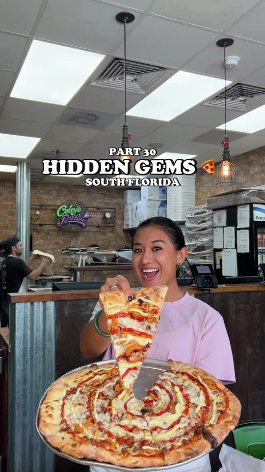 Pizza at Coley's Pizza, Pembroke Pines – $18 on the menu