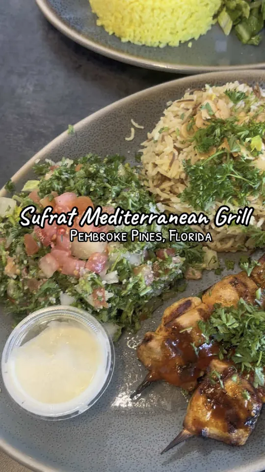 Chicken at Sufrat Mediterranean Grill, Pembroke Pines – $8 on the menu