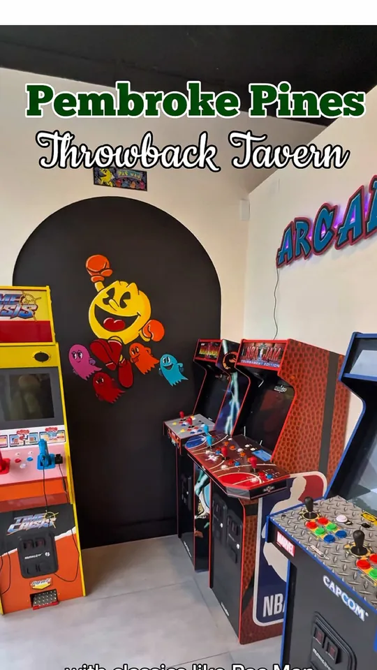 Video at Throwback Tavern, Pembroke Pines