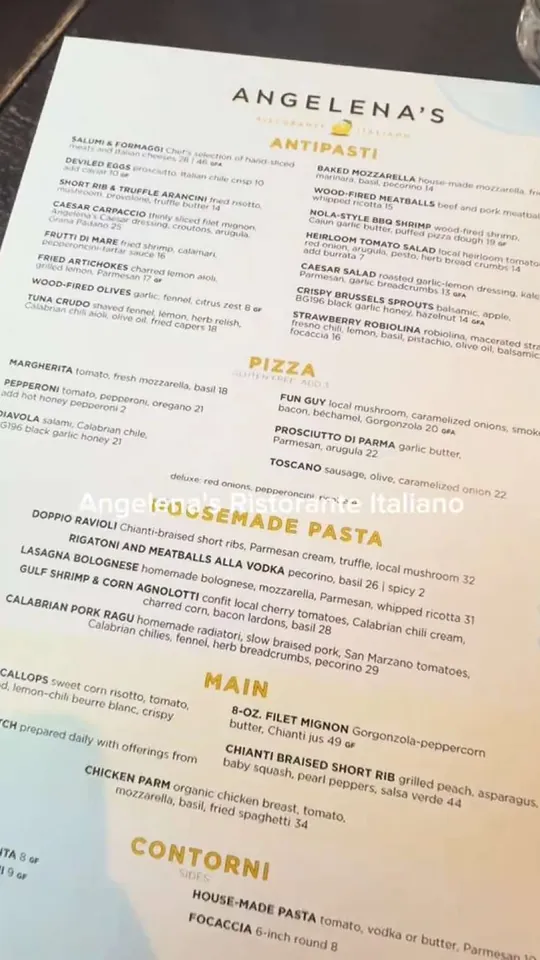 Video at Angelena's Ristorante Italiano, Pensacola