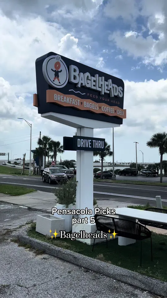 Video at Bagelheads, Pensacola
