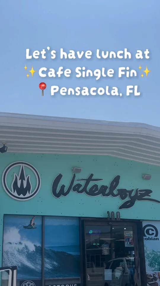 Video at Cafe Single Fin, Pensacola