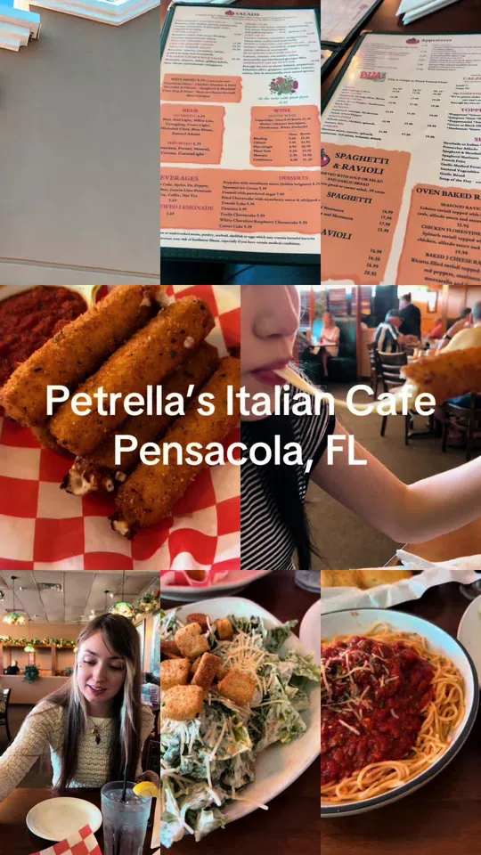 Caesar salad at Petrella's Italian Cafe, Pensacola