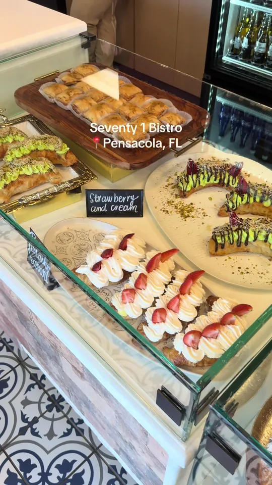 Iced latte at Seventy 1 Bistro, Pensacola – $10.75 on the menu