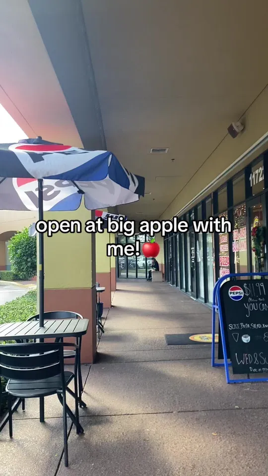 Pizza at Big Apple Pizza & Pasta, Port St. Lucie – $3.99 on the menu