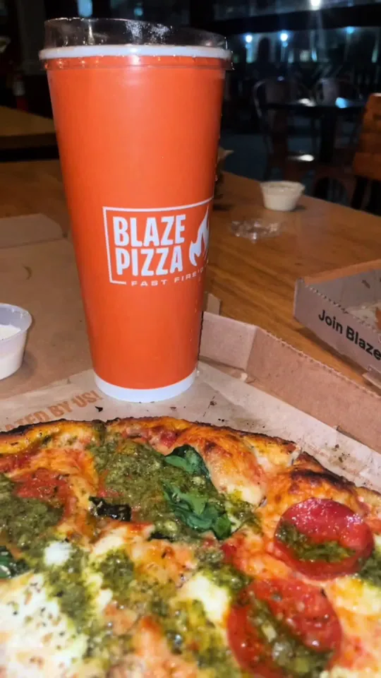 Pizza at Blaze Pizza, Port St. Lucie