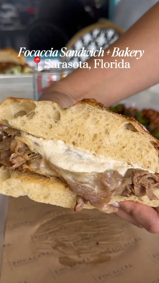 Sandwich at Focaccia Sandwich + Bakery, Sarasota