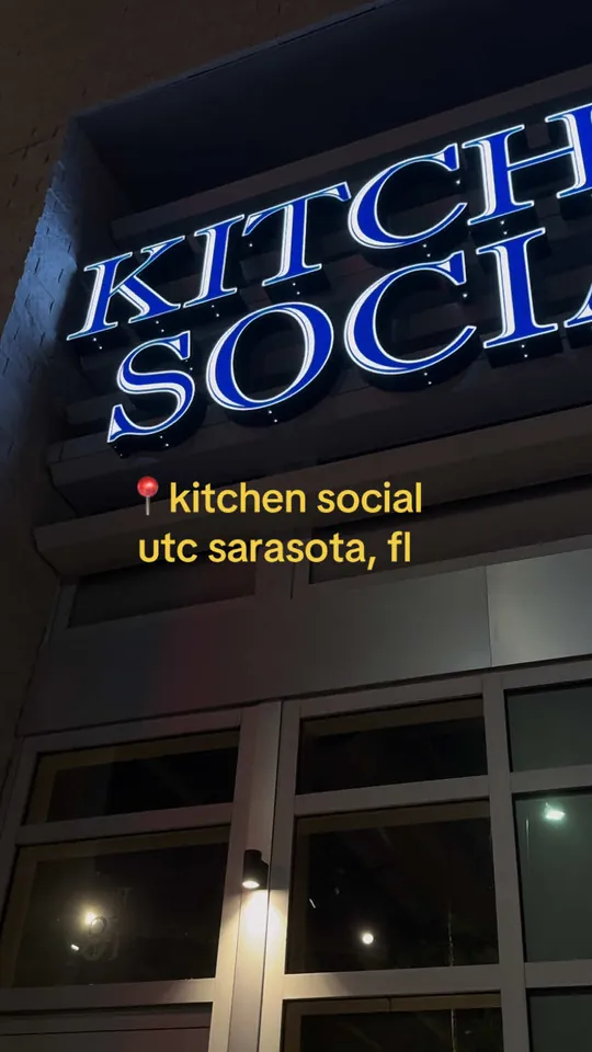 Video at Kitchen Social, Sarasota