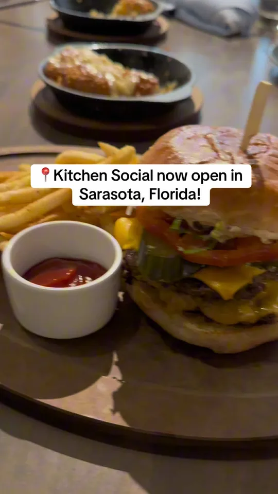 Video at Kitchen Social, Sarasota