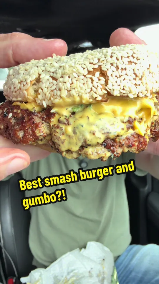 Burger at Lucky 8, Sarasota – $5 on the menu