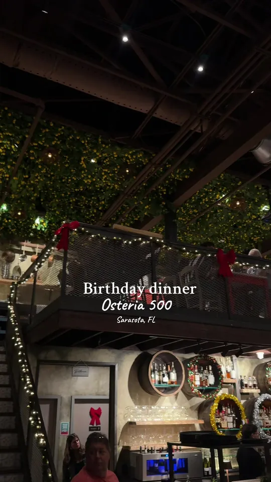 Cocktails at Osteria 500, Sarasota