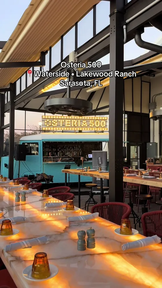 Video at Osteria 500, Sarasota