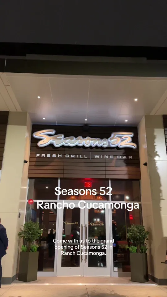 Video at Seasons 52, Sarasota