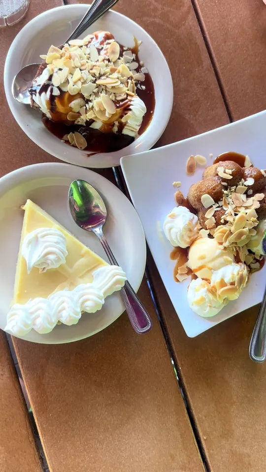 Dessert at Turtles Restaurant, Sarasota