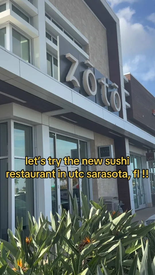 Sushi at Zōtō, Sarasota