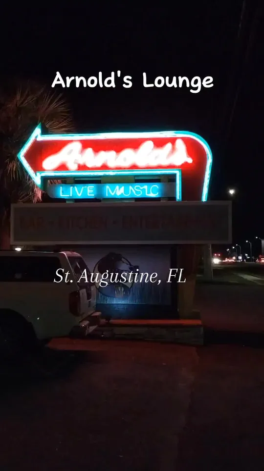 Video at Arnold's Lounge, St. Augustine
