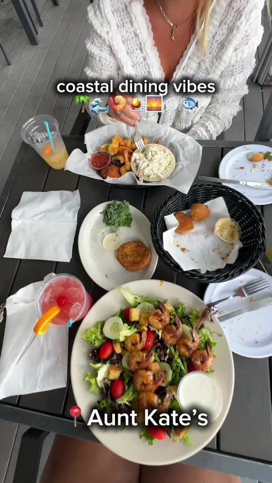 Salad at Aunt Kates, St. Augustine – $12.99 on the menu