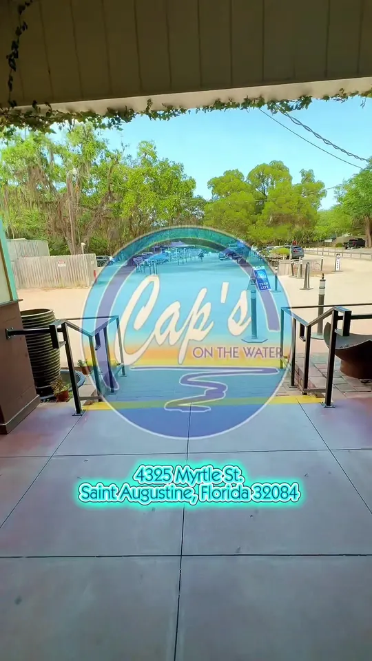 Salad at Cap's On the Water, St. Augustine – $15 on the menu