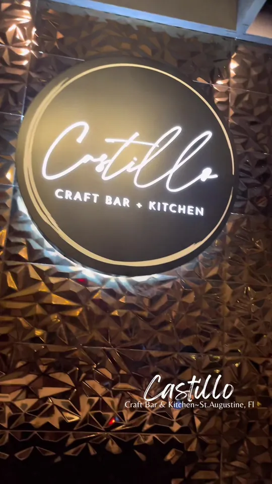 Video at Castillo Craft Bar + Kitchen, St. Augustine