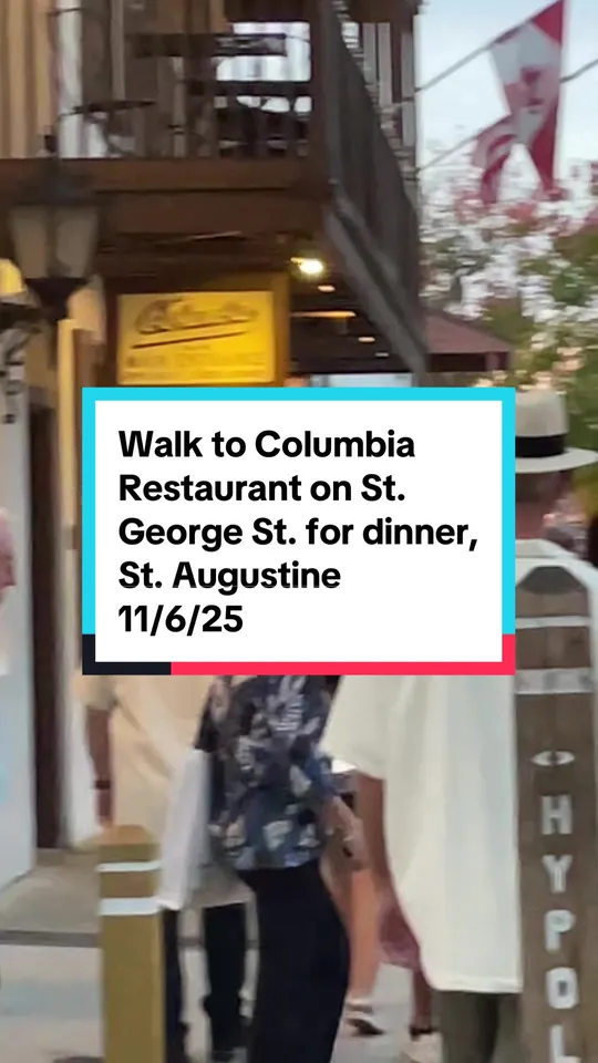 Video at Columbia Restaurant, St. Augustine