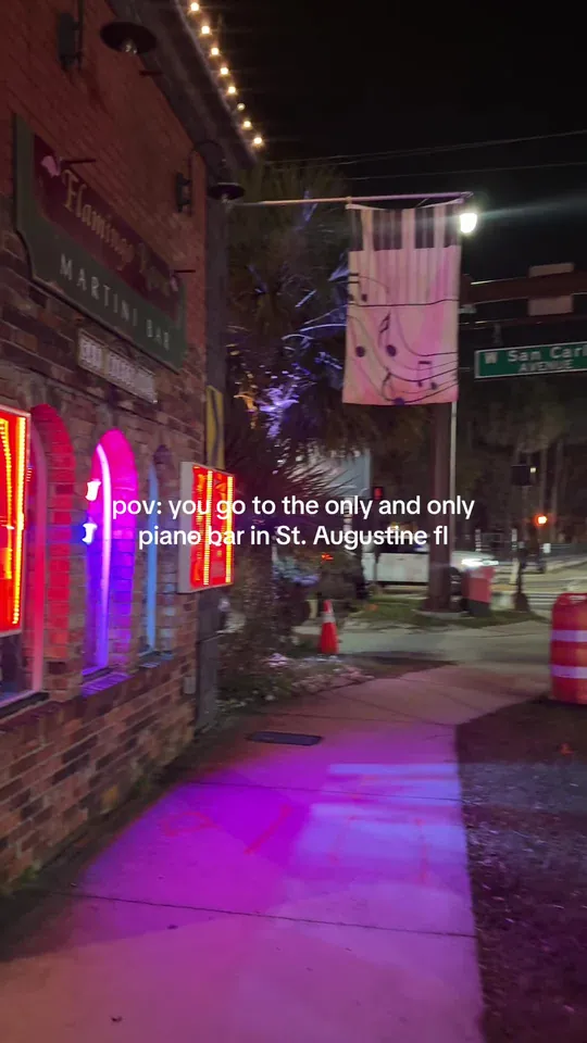 Video at Cortesse's Bistro and Flamingo Room Piano Bar, St. Augustine