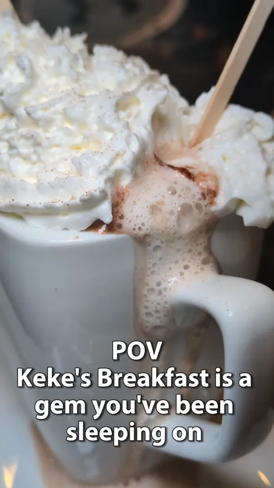Breakfast at Keke's Breakfast Cafe, St. Augustine – $12.49 on the menu