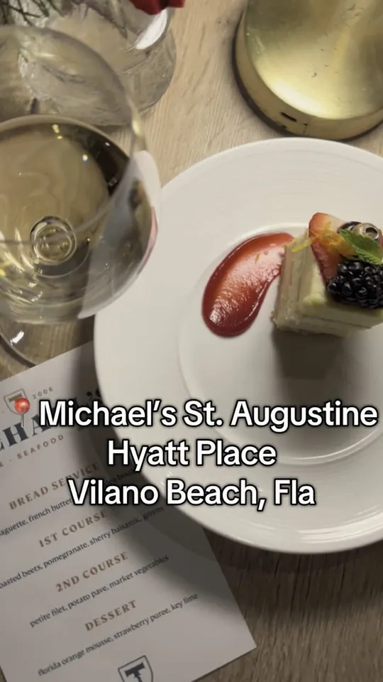 Wine at Michael's St. Augustine, St. Augustine – $10 on the menu