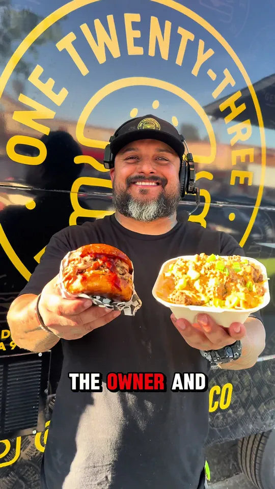 Burger at One Twenty Three Burger House, St. Augustine – $6.50 on the menu